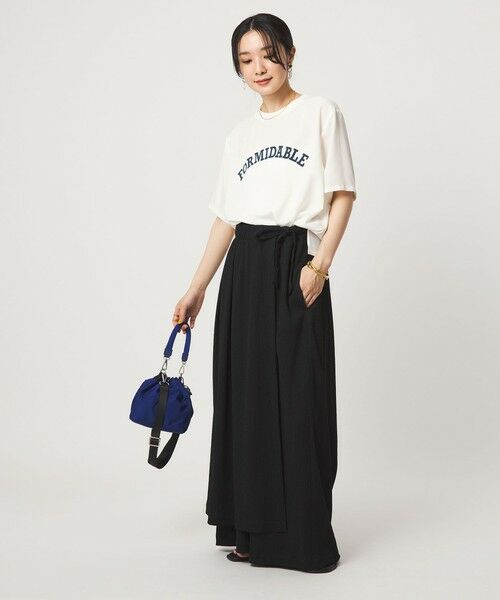 green label relaxing / グリーンレーベル リラクシング カットソー | 【WEB限定】＜at ease＞ジョーゼット プリント カットソー  吸水速乾 | 詳細4