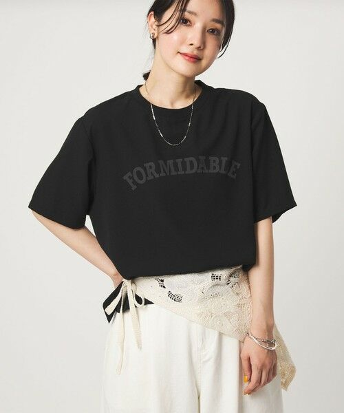 green label relaxing / グリーンレーベル リラクシング カットソー | 【WEB限定】＜at ease＞ジョーゼット プリント カットソー  吸水速乾 | 詳細9