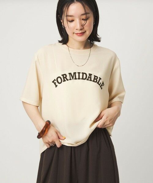 green label relaxing / グリーンレーベル リラクシング カットソー | 【WEB限定】＜at ease＞ジョーゼット プリント カットソー  吸水速乾 | 詳細16