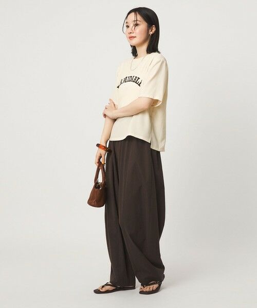 green label relaxing / グリーンレーベル リラクシング カットソー | 【WEB限定】＜at ease＞ジョーゼット プリント カットソー  吸水速乾 | 詳細17