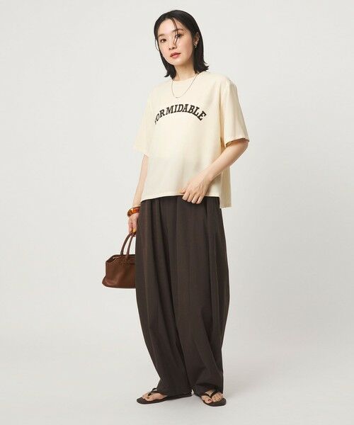 green label relaxing / グリーンレーベル リラクシング カットソー | 【WEB限定】＜at ease＞ジョーゼット プリント カットソー  吸水速乾 | 詳細18