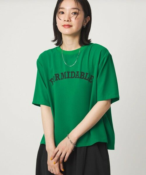 green label relaxing / グリーンレーベル リラクシング カットソー | 【WEB限定】＜at ease＞ジョーゼット プリント カットソー  吸水速乾 | 詳細21