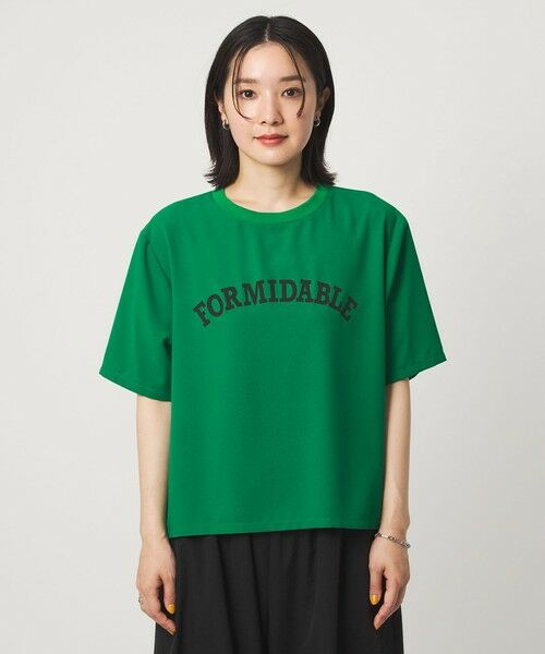 green label relaxing / グリーンレーベル リラクシング カットソー | 【WEB限定】＜at ease＞ジョーゼット プリント カットソー  吸水速乾 | 詳細24