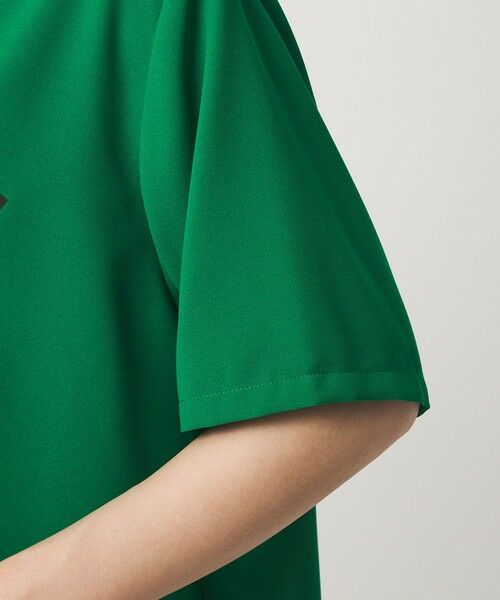 green label relaxing / グリーンレーベル リラクシング カットソー | 【WEB限定】＜at ease＞ジョーゼット プリント カットソー  吸水速乾 | 詳細28