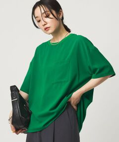 green label relaxing / グリーンレーベル リラクシング カットソー | 【WEB限定】＜at ease＞ジョーゼット カットソー 吸水速乾