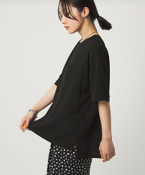 green label relaxing / グリーンレーベル リラクシング カットソー | 【WEB限定】＜at ease＞ジョーゼット カットソー 吸水速乾 | 詳細6