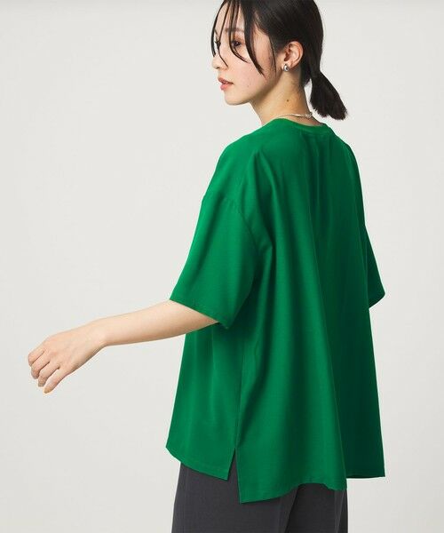 green label relaxing / グリーンレーベル リラクシング カットソー | 【WEB限定】＜at ease＞ジョーゼット カットソー 吸水速乾 | 詳細27