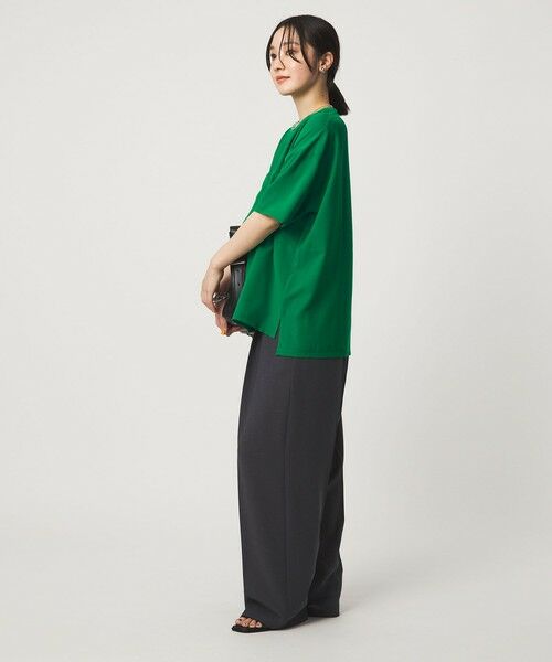green label relaxing / グリーンレーベル リラクシング カットソー | 【WEB限定】＜at ease＞ジョーゼット カットソー 吸水速乾 | 詳細30