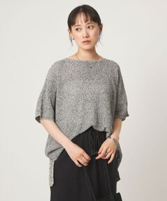 green label relaxing / グリーンレーベル リラクシング ニット・セーター | メランジ ペーパーヤーン プルオーバー
