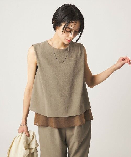 green label relaxing / グリーンレーベル リラクシング サロペット・オールインワン | 【結論シリーズ】ダブルフレアオールインワン［size SHORT/TALLあり］ | 詳細17