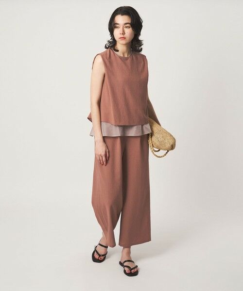 green label relaxing / グリーンレーベル リラクシング サロペット・オールインワン | 【結論シリーズ】ダブルフレアオールインワン［size SHORT/TALLあり］ | 詳細27