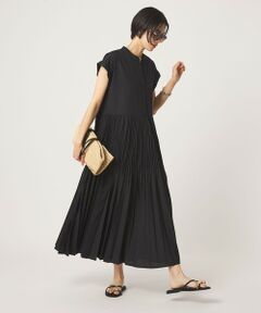 green label relaxing / グリーンレーベル リラクシング ロング・マキシ丈ワンピース | 【結論シリーズ】全方位映えプリーツワンピ［size SHORT/TALLあり］