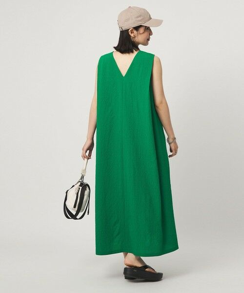 green label relaxing / グリーンレーベル リラクシング ロング・マキシ丈ワンピース | 【WEB限定】＜at ease＞カラミ ノースリーブ ワンピース | 詳細14