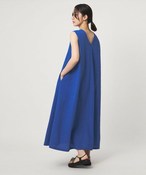 green label relaxing / グリーンレーベル リラクシング ロング・マキシ丈ワンピース | 【WEB限定】＜at ease＞カラミ ノースリーブ ワンピース | 詳細29