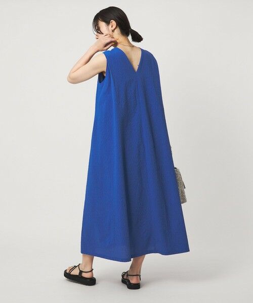 green label relaxing / グリーンレーベル リラクシング ロング・マキシ丈ワンピース | 【WEB限定】＜at ease＞カラミ ノースリーブ ワンピース | 詳細30