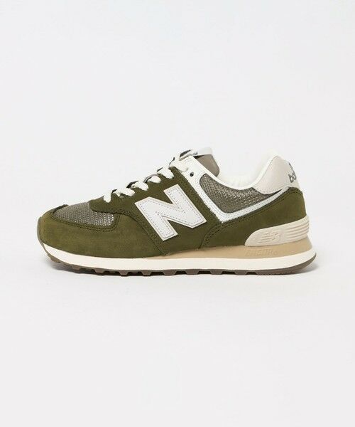 green label relaxing / グリーンレーベル リラクシング スニーカー | ＜New Balance＞574 スニーカー（DK.BROWN）