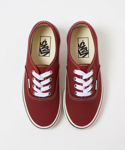 green label relaxing / グリーンレーベル リラクシング スニーカー | 【WEB限定】＜VANS＞オーセンティック ダックキャンバス スニーカー（WINE）