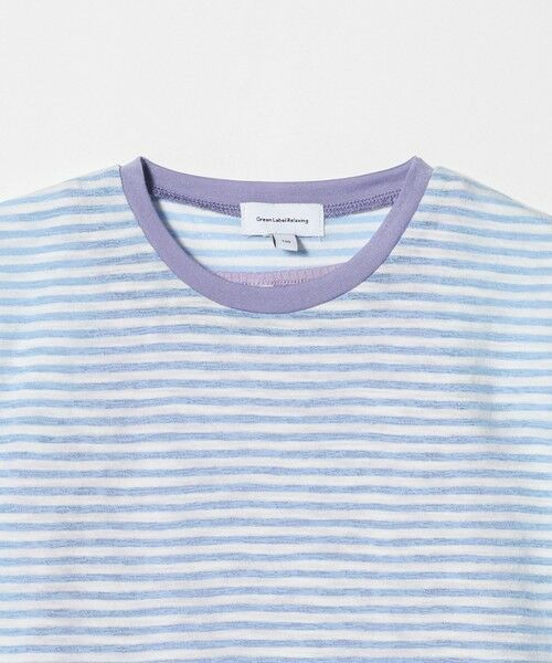 green label relaxing / グリーンレーベル リラクシング カットソー | シースルー ボーダー Tシャツ セット / キッズ 100cm-130cm | 詳細8