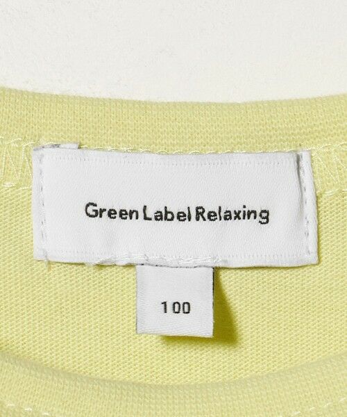 green label relaxing / グリーンレーベル リラクシング カットソー | チェック フリル Tシャツ / キッズ 100cm-130cm | 詳細8