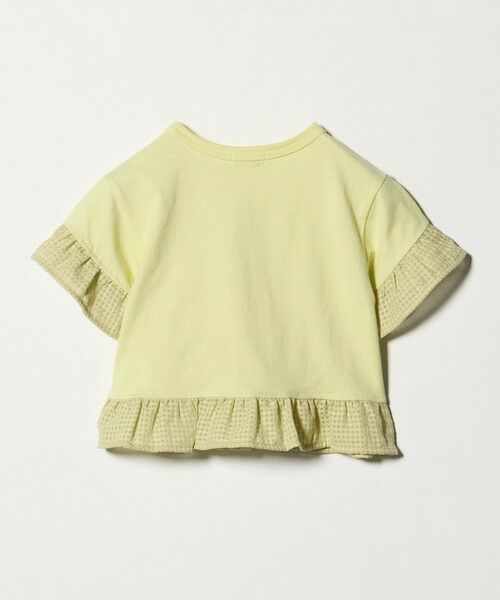 green label relaxing / グリーンレーベル リラクシング カットソー | チェック フリル Tシャツ / キッズ 100cm-130cm | 詳細3