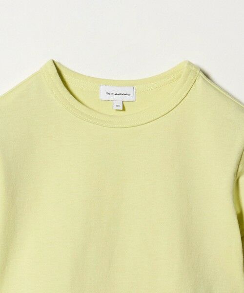 green label relaxing / グリーンレーベル リラクシング カットソー | チェック フリル Tシャツ / キッズ 100cm-130cm | 詳細4