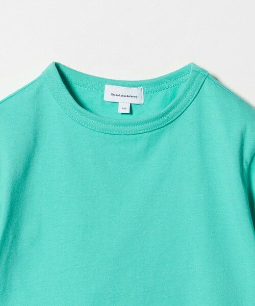 green label relaxing / グリーンレーベル リラクシング カットソー | チェック フリル Tシャツ / キッズ 100cm-130cm | 詳細14