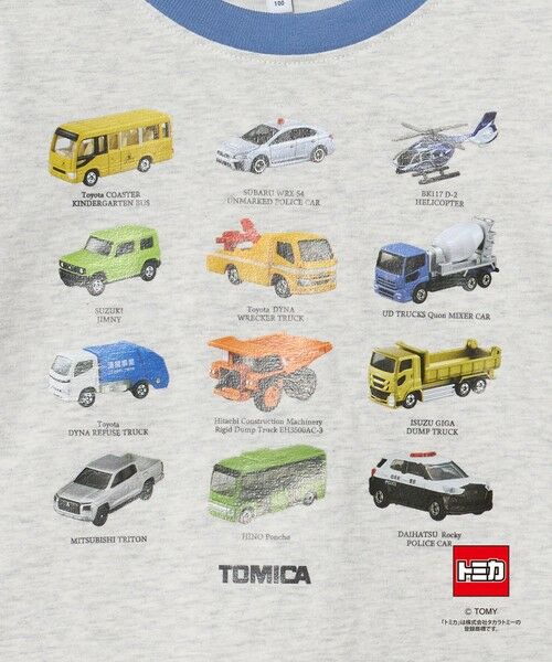 green label relaxing / グリーンレーベル リラクシング カットソー | 【別注】＜TOMICA＞リンガー Tシャツ / キッズ 100cm-130cm | 詳細6
