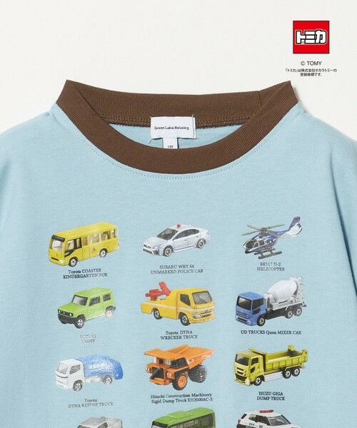 green label relaxing / グリーンレーベル リラクシング カットソー | 【別注】＜TOMICA＞リンガー Tシャツ / キッズ 100cm-130cm | 詳細11