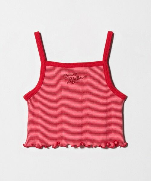green label relaxing / グリーンレーベル リラクシング カットソー | 【別注】＜Robert P. Miller＞メロー キャミソール  /キッズ 100cm-130cm（RED）