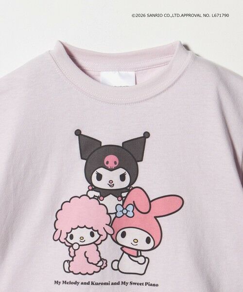 green label relaxing / グリーンレーベル リラクシング カットソー | 【別注】＜URBAMENT＞SANRIO Tシャツ / 100cm-130cm | 詳細10