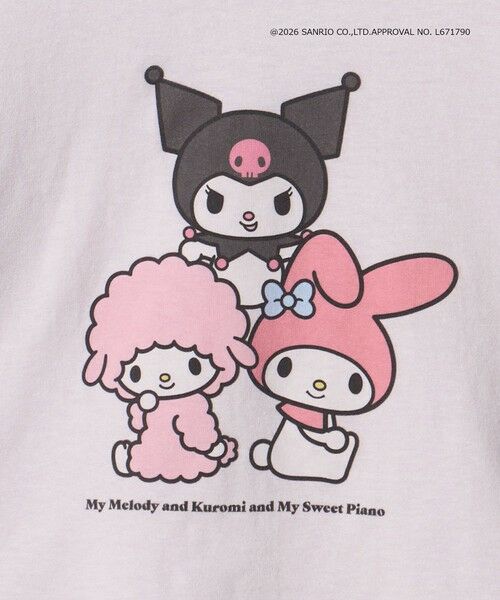 green label relaxing / グリーンレーベル リラクシング カットソー | 【別注】＜URBAMENT＞SANRIO Tシャツ / 100cm-130cm | 詳細6
