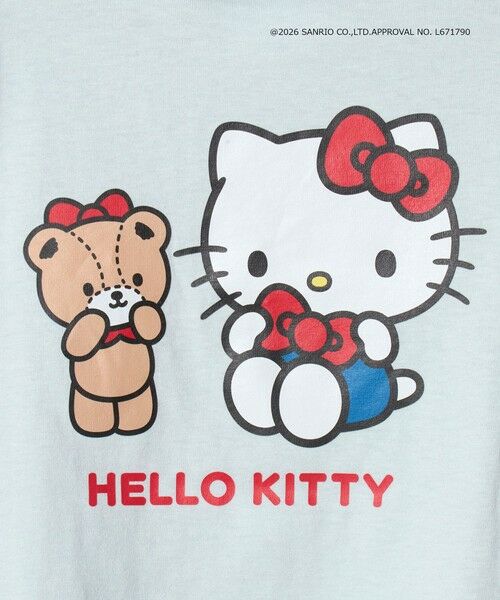 green label relaxing / グリーンレーベル リラクシング カットソー | 【別注】＜URBAMENT＞SANRIO Tシャツ / 100cm-130cm | 詳細12