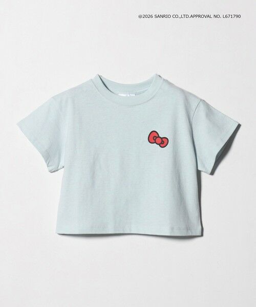 green label relaxing / グリーンレーベル リラクシング カットソー | 【別注】＜URBAMENT＞SANRIO Tシャツ / 100cm-130cm（LT.BLUE）
