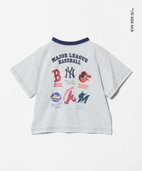 green label relaxing / グリーンレーベル リラクシング カットソー | 【別注】＜MLB＞ プリント Tシャツ / キッズ 100cm-130cm | 詳細1