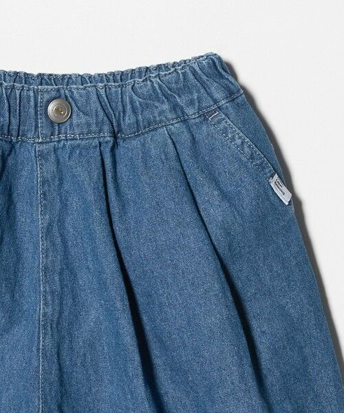 green label relaxing / グリーンレーベル リラクシング ショート・ハーフ・半端丈パンツ | デニム バルーン ハーフ パンツ / キッズ 100cm-160cm | 詳細4