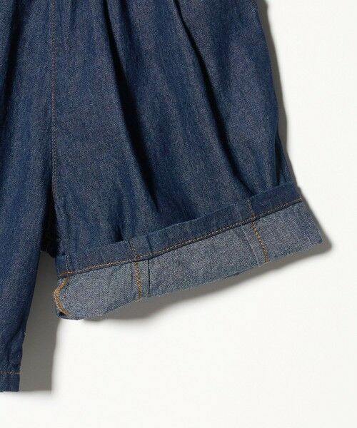 green label relaxing / グリーンレーベル リラクシング ショート・ハーフ・半端丈パンツ | デニム バルーン ハーフ パンツ / キッズ 100cm-160cm | 詳細17