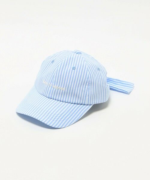 green label relaxing / グリーンレーベル リラクシング キャップ | ストライプ バック リボン キャップ / キッズ | 詳細10