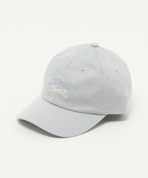 green label relaxing / グリーンレーベル リラクシング キャップ | リボン ツイル キャップ / キッズ（LT.BLUE）