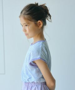 シースルー ボーダー Tシャツ セット / キッズ 140cm-160cm