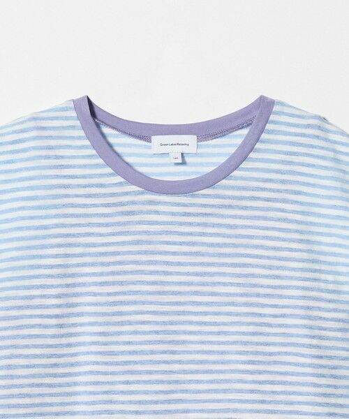 green label relaxing / グリーンレーベル リラクシング カットソー | シースルー ボーダー Tシャツ セット / キッズ 140cm-160cm | 詳細8