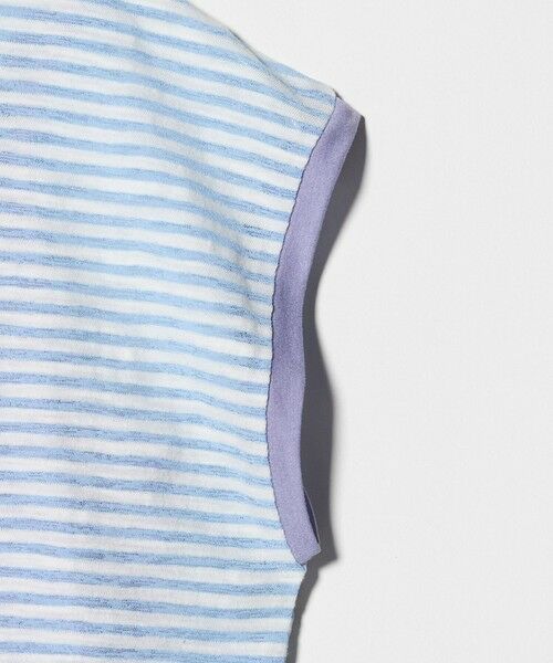 green label relaxing / グリーンレーベル リラクシング カットソー | シースルー ボーダー Tシャツ セット / キッズ 140cm-160cm | 詳細9
