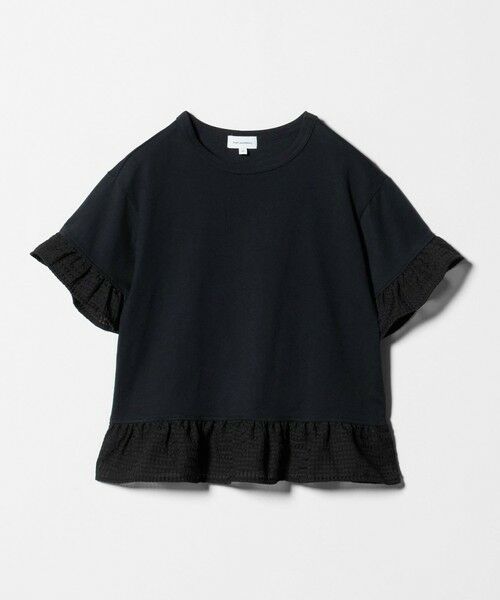green label relaxing / グリーンレーベル リラクシング カットソー | チェック フリル Tシャツ / キッズ 140cm-160cm | 詳細4