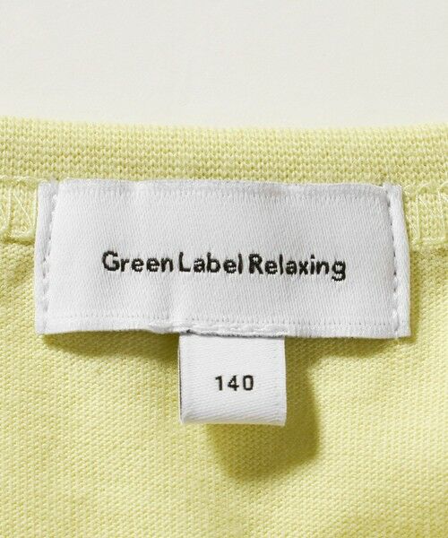 green label relaxing / グリーンレーベル リラクシング カットソー | チェック フリル Tシャツ / キッズ 140cm-160cm | 詳細10