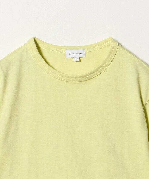 green label relaxing / グリーンレーベル リラクシング カットソー | チェック フリル Tシャツ / キッズ 140cm-160cm | 詳細6