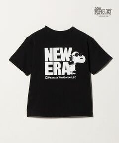 green label relaxing / グリーンレーベル リラクシング カットソー | 【WEB限定】＜NEW ERA＞Youth 半袖 コットン Tシャツ Vintage PEANUTS / キッズ 130cm-160cm