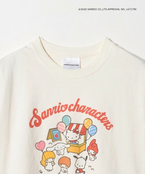 green label relaxing / グリーンレーベル リラクシング カットソー | 【別注】＜URBAMENT＞SANRIO Tシャツ / 140cm-150cm | 詳細2