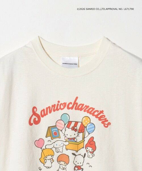 green label relaxing / グリーンレーベル リラクシング カットソー | 【別注】＜URBAMENT＞SANRIO Tシャツ / 140cm-150cm | 詳細2