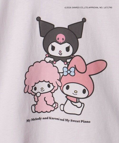 green label relaxing / グリーンレーベル リラクシング カットソー | 【別注】＜URBAMENT＞SANRIO Tシャツ / 140cm-150cm | 詳細6