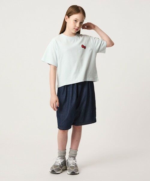 green label relaxing / グリーンレーベル リラクシング カットソー | 【別注】＜URBAMENT＞SANRIO Tシャツ / 140cm-150cm | 詳細9