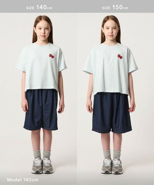 green label relaxing / グリーンレーベル リラクシング カットソー | 【別注】＜URBAMENT＞SANRIO Tシャツ / 140cm-150cm | 詳細10